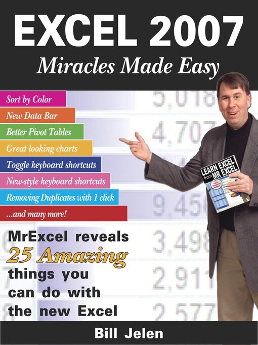 Cover image for Excel 2007 Miracles Made Easy
